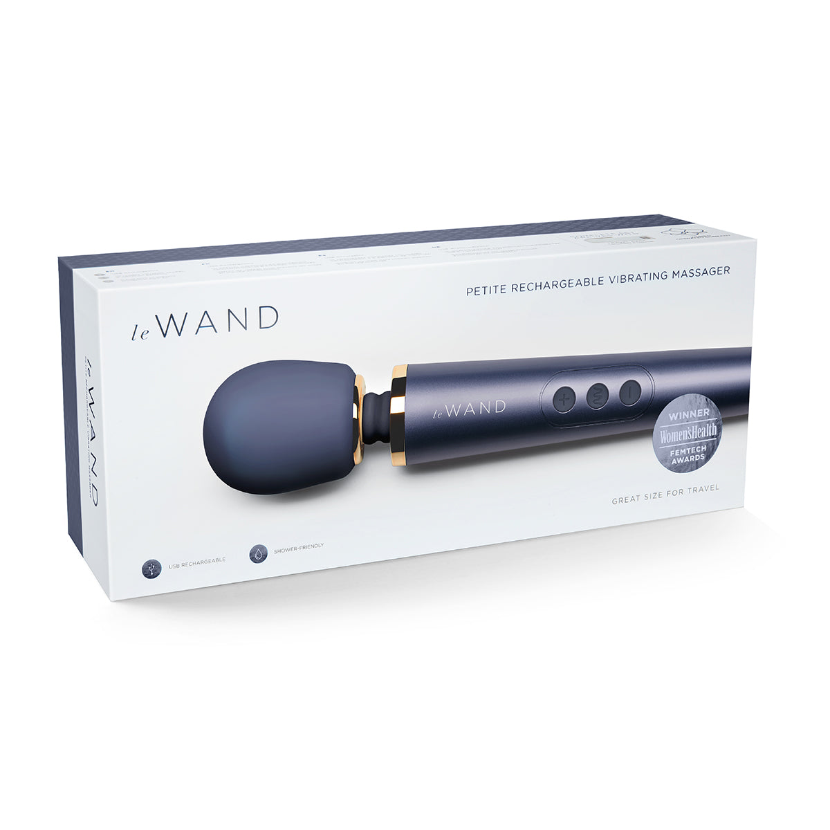 Le Wand Petite Massager - Navy Blue